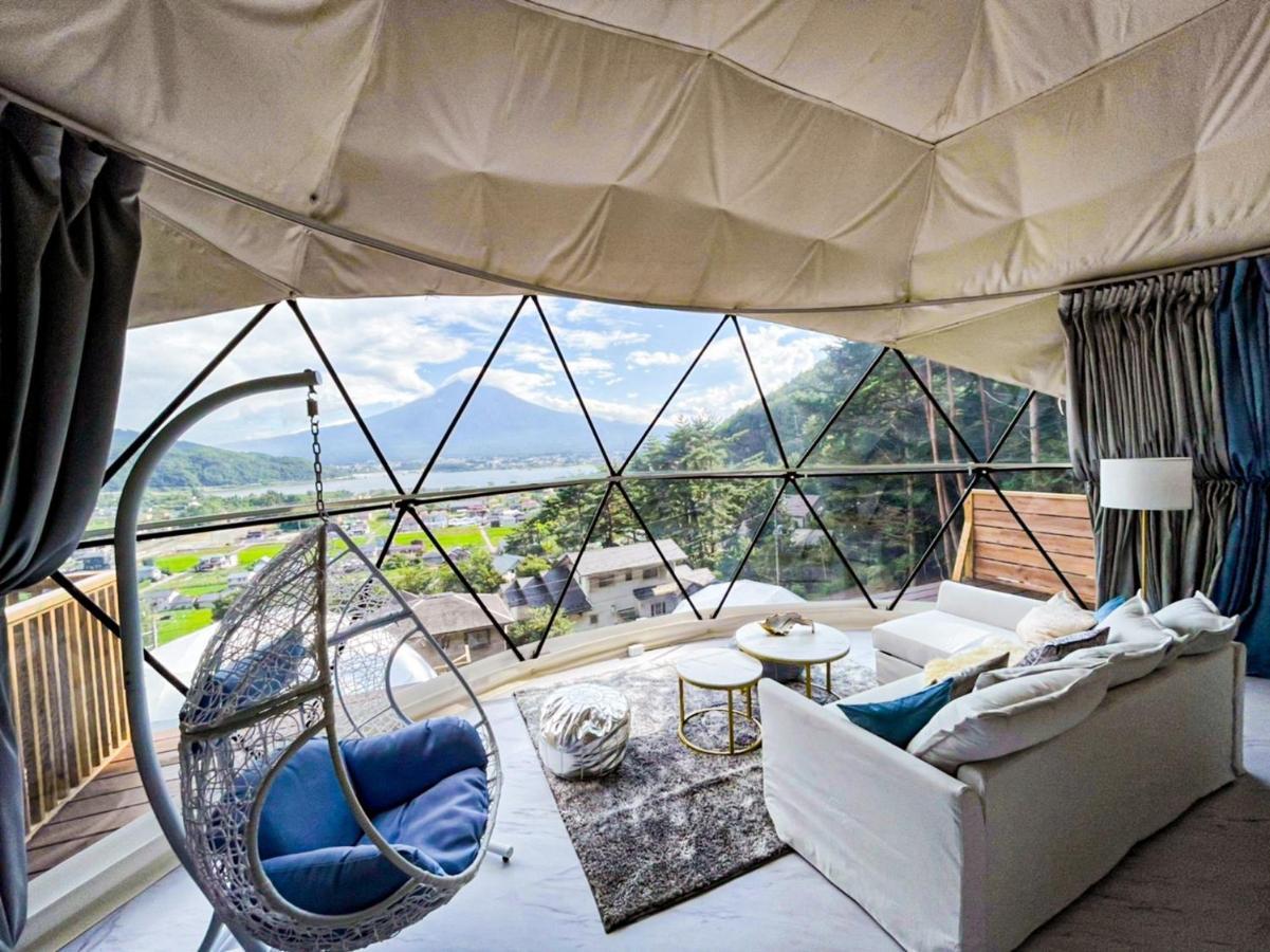 Mt,Fuji Glamping Terrace Minenohana - Vacation Stay 35711V Fudzsikavagucsiko Kültér fotó