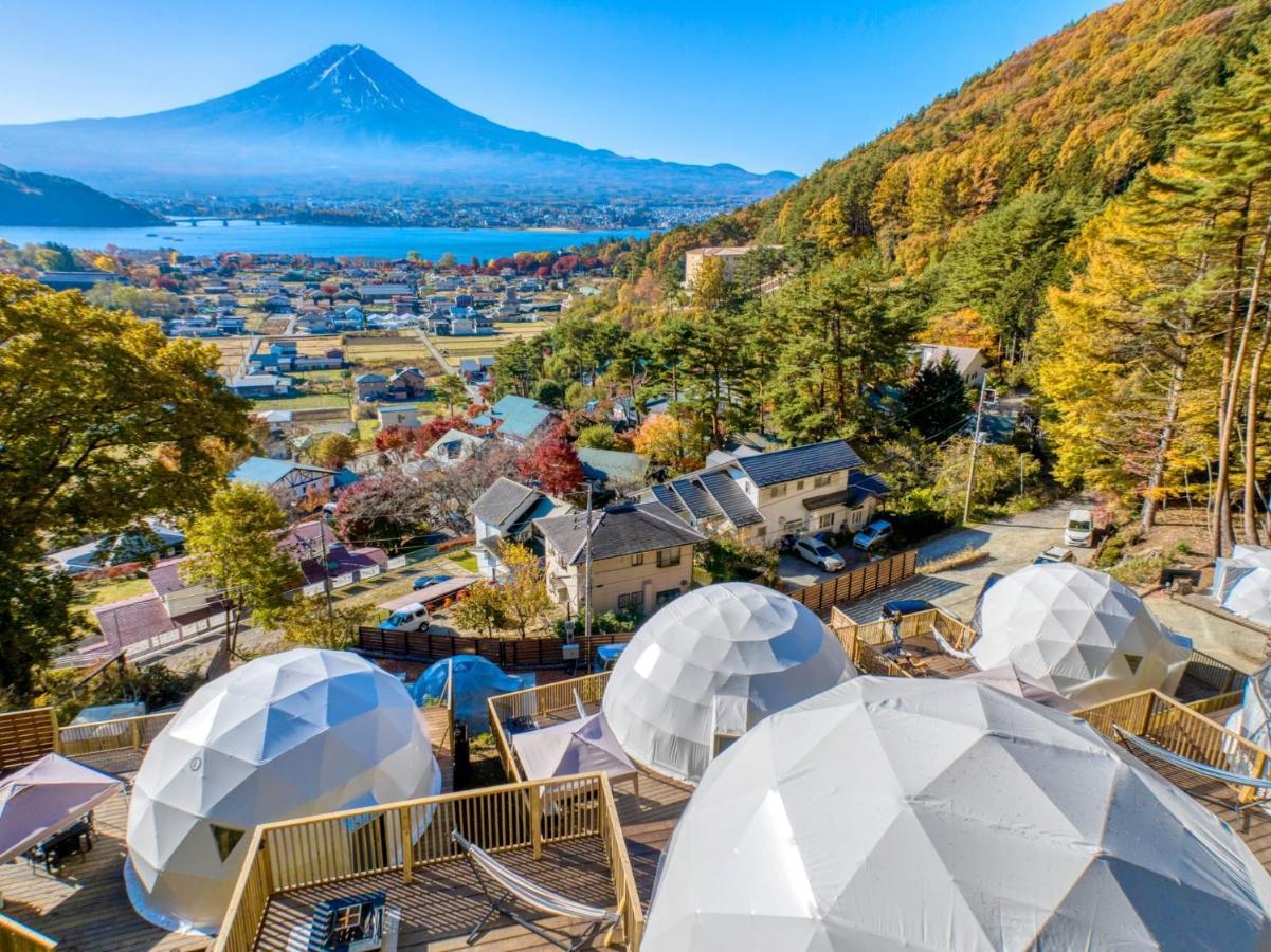 Mt,Fuji Glamping Terrace Minenohana - Vacation Stay 35711V Fudzsikavagucsiko Kültér fotó