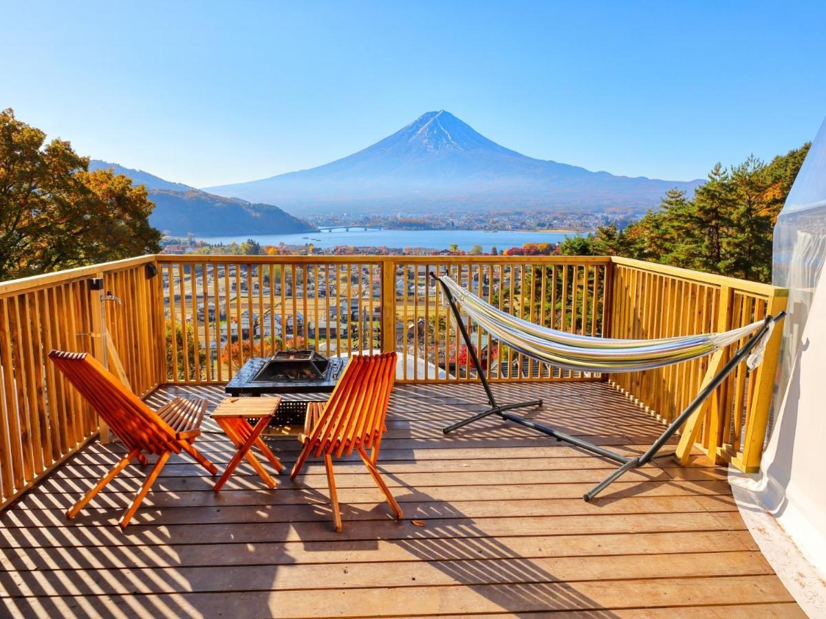 Mt,Fuji Glamping Terrace Minenohana - Vacation Stay 35711V Fudzsikavagucsiko Kültér fotó